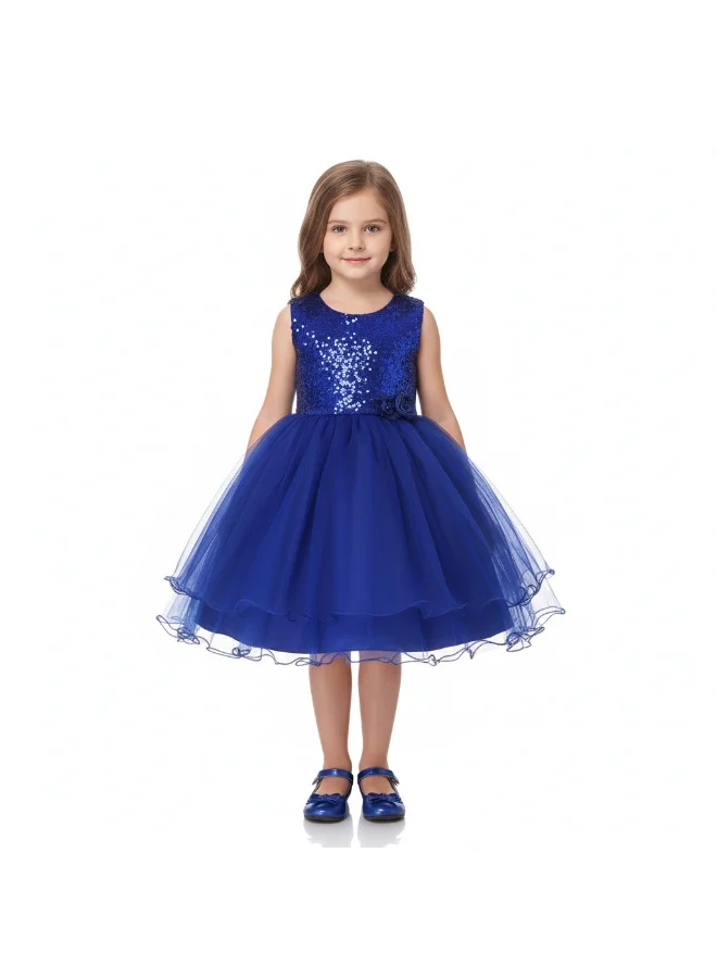 Bidani Royal Blue Sparkle Tulle Party Dress